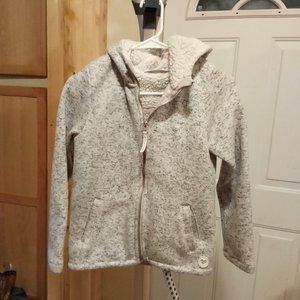 H & M GIRLS HOODED JACKET.... EUC